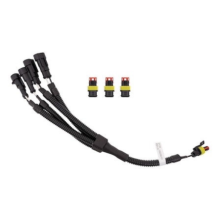 Weather Guard TRAILER ACCESSORIES 4Way OEM Connector Black Plastic PS8402